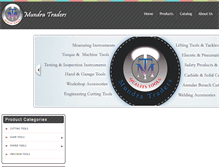 Tablet Screenshot of mundratraders.com